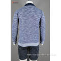 Men's 100%cotton fleece long sleeve sweatshirt